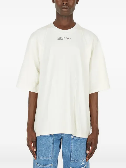 Lourdes  city-skyline print T-shirt