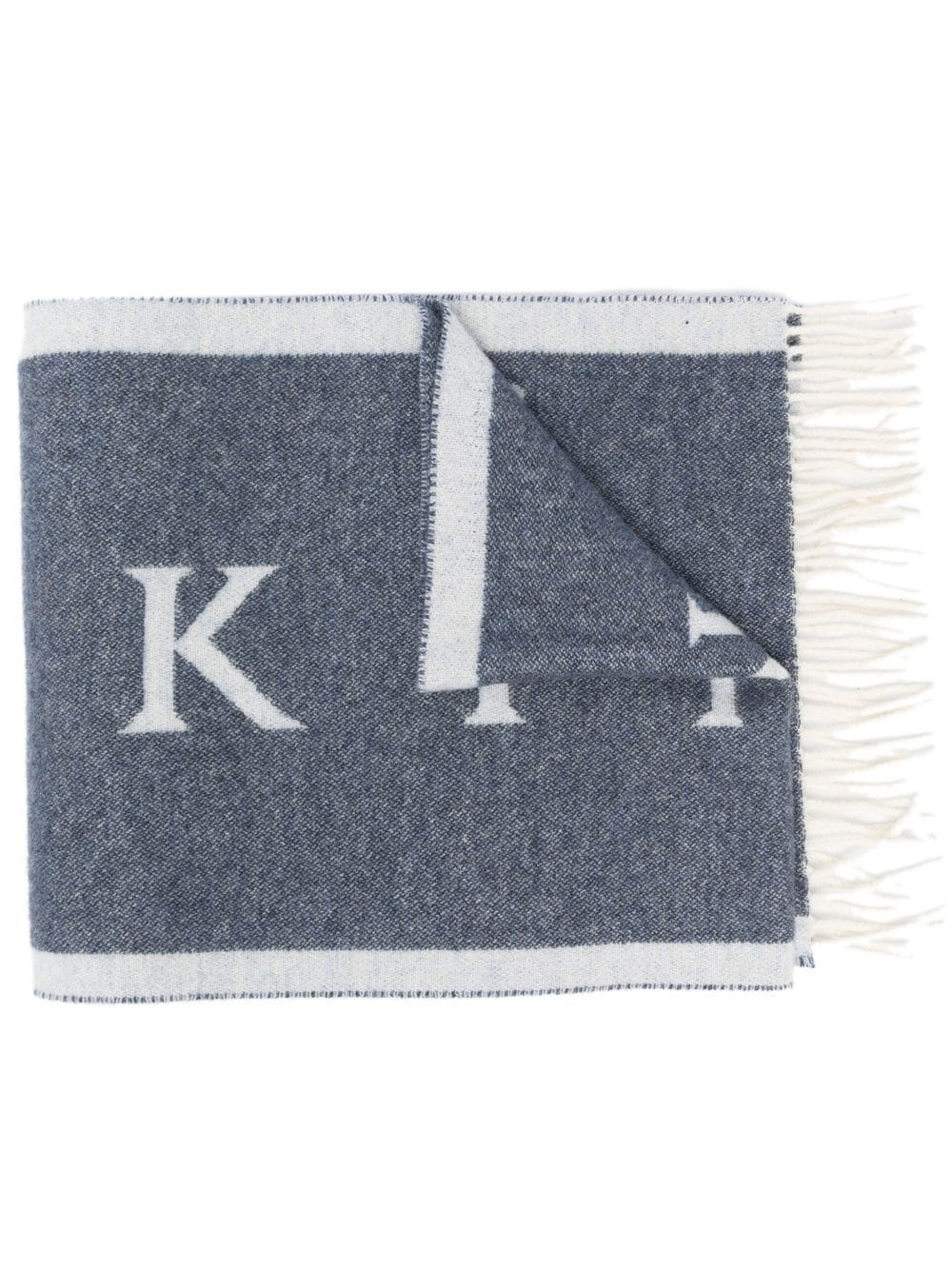 Edinburgh wool logo scarf