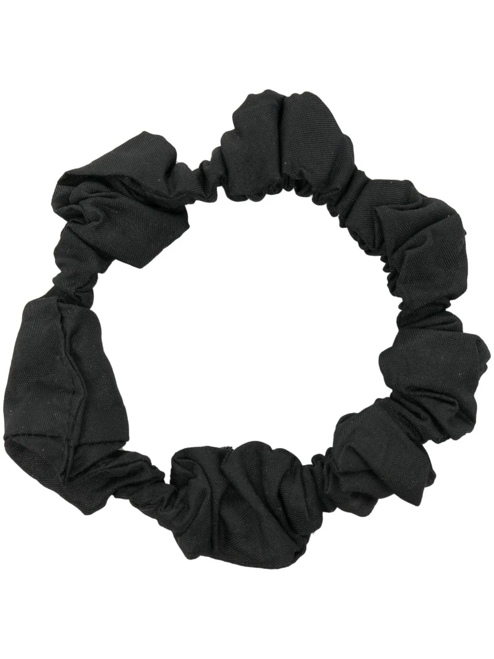 

GANNI ruched cotton scrunchie - Black