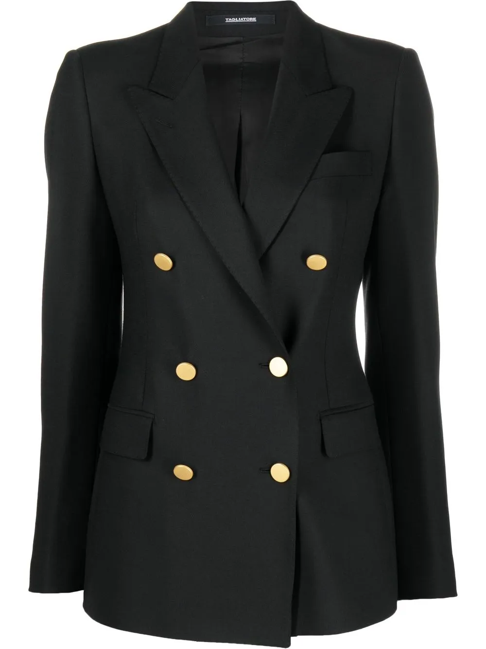 

Tagliatore blazer con doble botonadura - Negro
