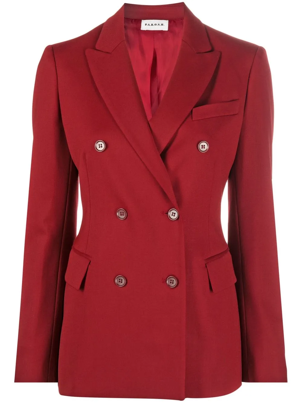 

P.A.R.O.S.H. blazer Liliuxy - Rojo