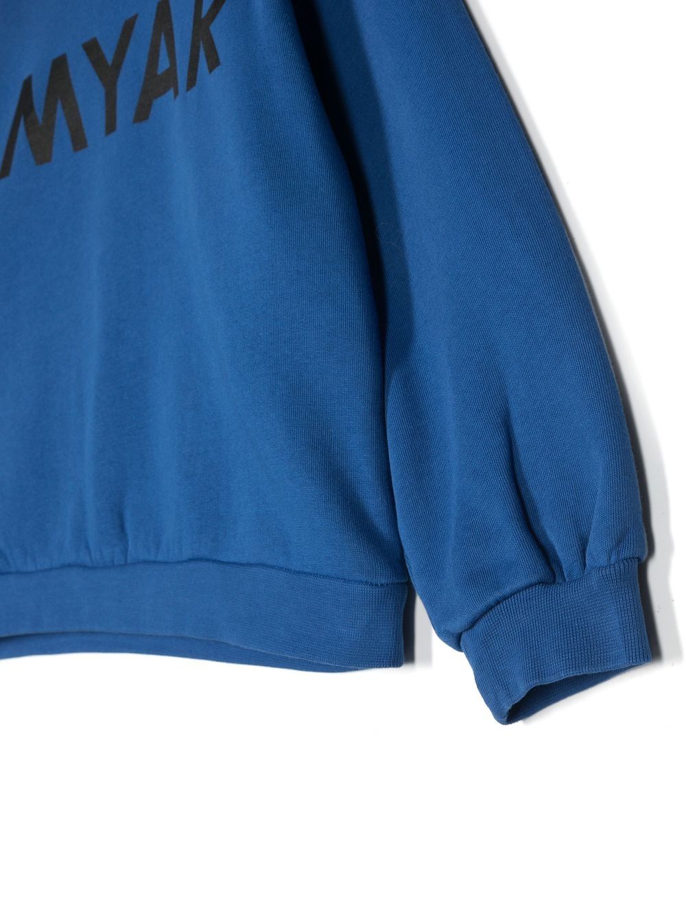 Shop Myar Logo-print Detail Sweatshirt In Blau