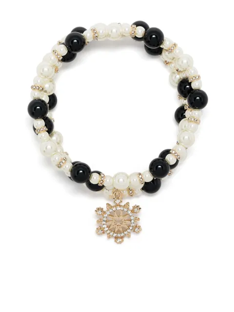 Marchesa Notte faux-pearl detail bracelet set