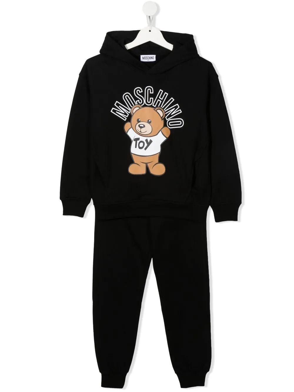 

Moschino Kids traje de baño con motivo Teddy Bear - Negro
