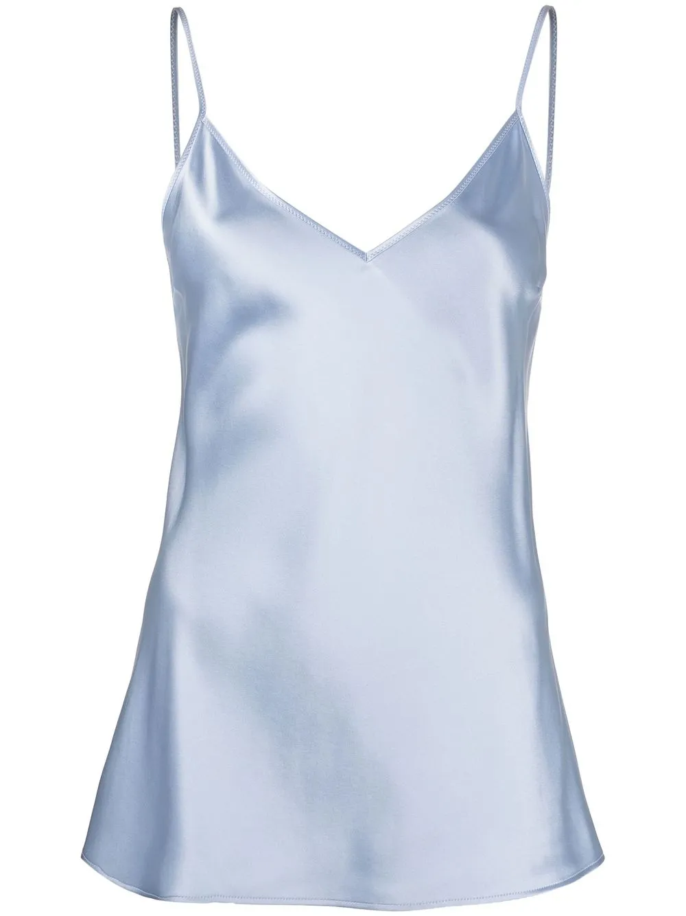 

JOSEPH V-neck silk top - Blue