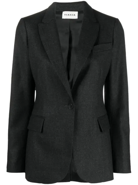 P.A.R.O.S.H. single-breasted blazer jacket