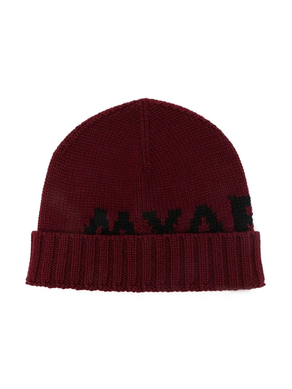 

MYAR KIDS gorro tejido con logo en jacquard - Rojo