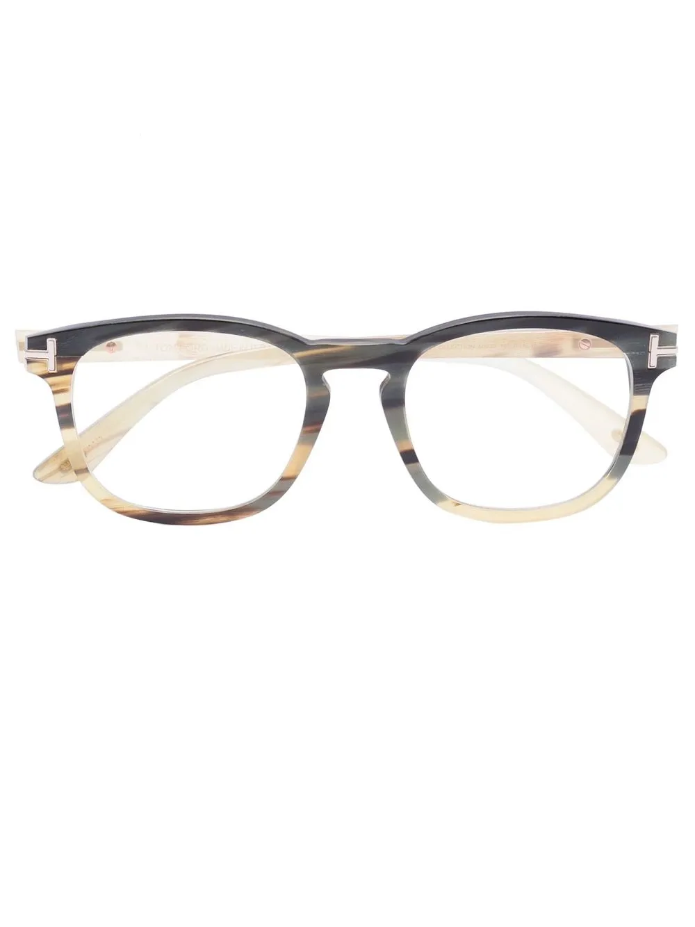 

TOM FORD Eyewear lentes con estampado abstracto - Gris