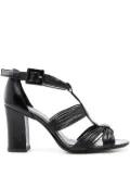 Sarah Chofakian Isabella ankle-strapp 850mm sandals - Black