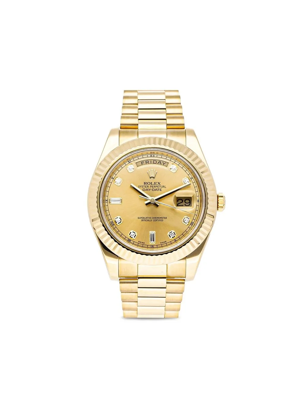 

Rolex reloj Day-Date II de 41mm 2008-2009 pre-owned - Dorado