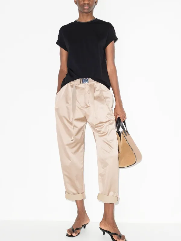 Brunello Cucinelli round-neck short-sleeve T-shirt | Black