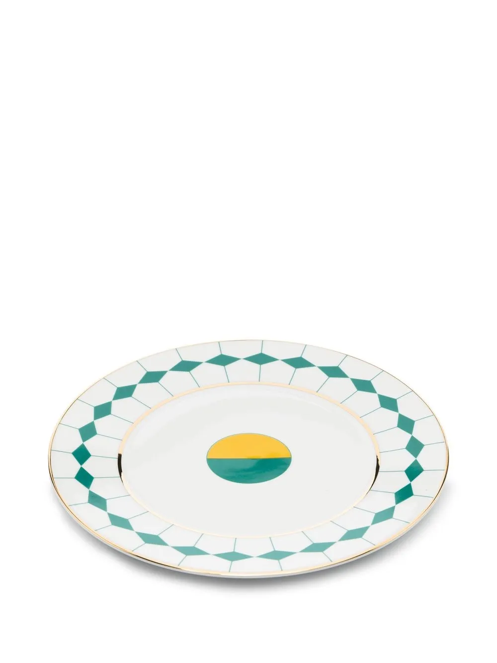 Shop Reflections Copenhagen Ponta Set Of 2 Dessert Plates (23cm) In Grün