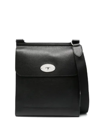 Mulberry black messenger bag clearance