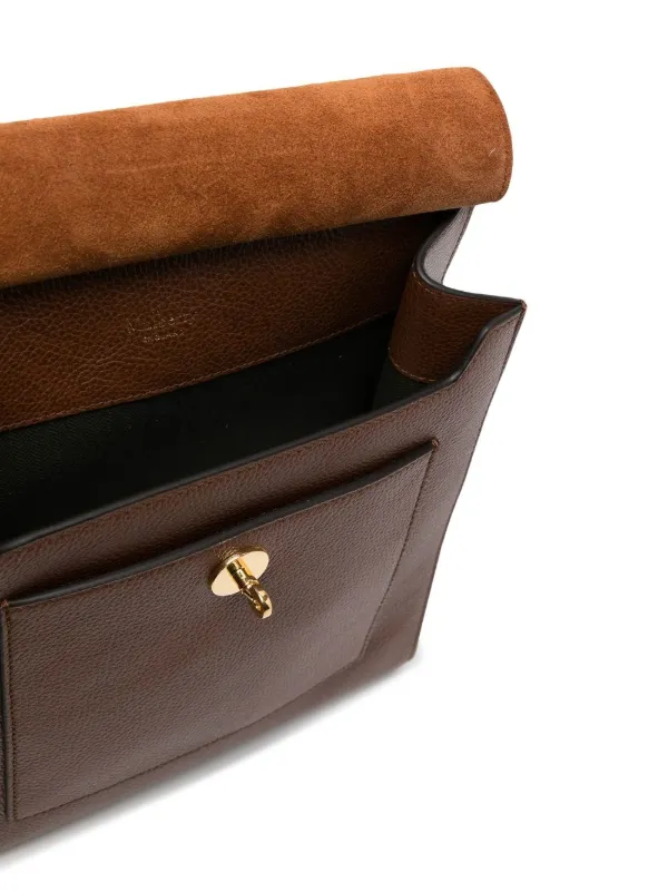 Mulberry アントニーブラウンショルダーバッグ