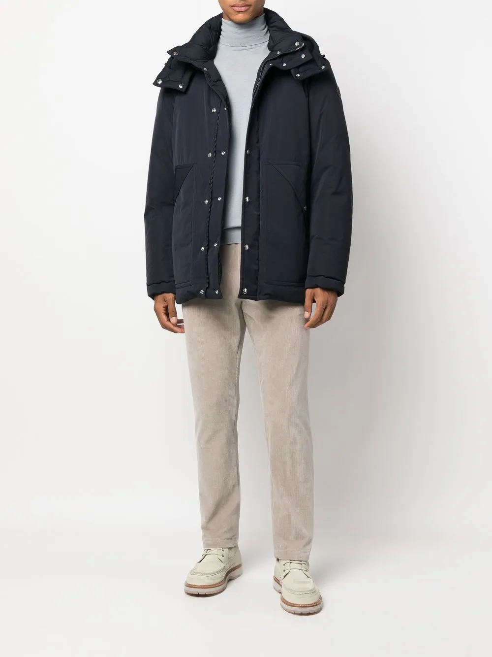 Moncler Jack met capuchon - Blauw