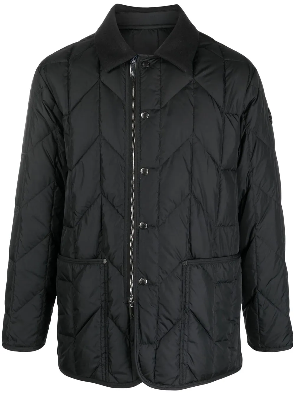 

Moncler chamarra Moreau - Negro