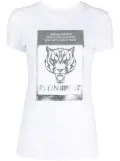 Plein Sport Sexy Pure-fit tiger T-shirt - White