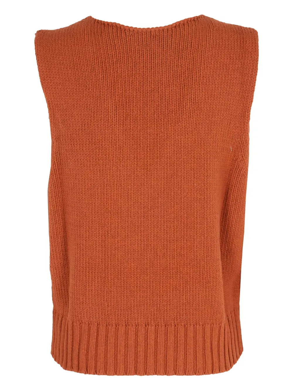 Semicouture Gebreide spencer Oranje