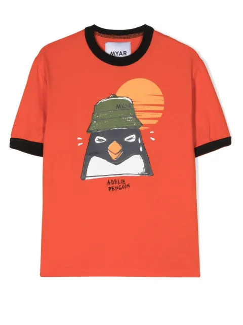 MYAR KIDS graphic-print cotton T-shirt