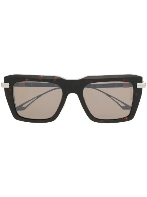 Dita Eyewear lentes de sol con armazón cuadrada estilo carey