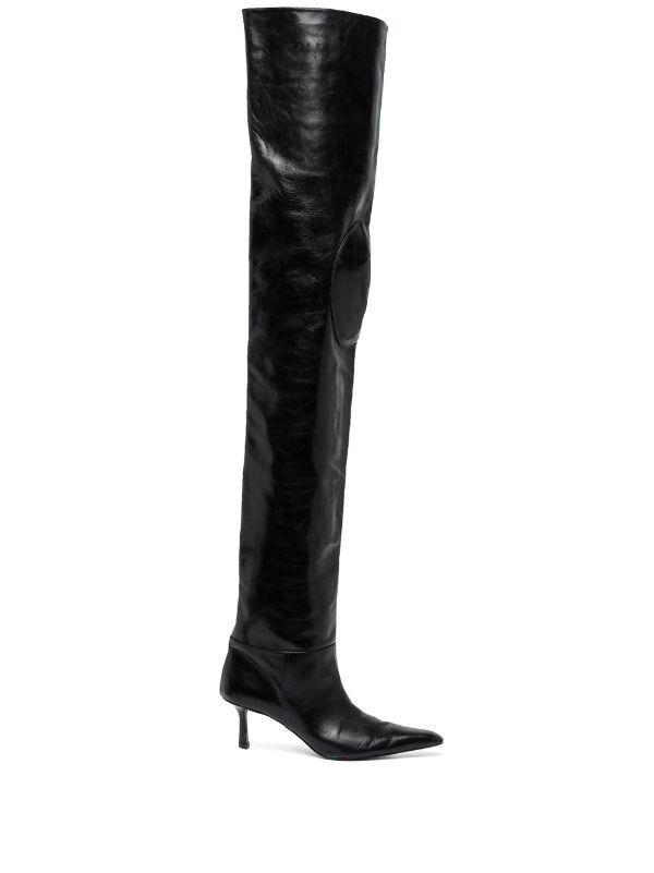 Alexander wang 2025 thigh high boots