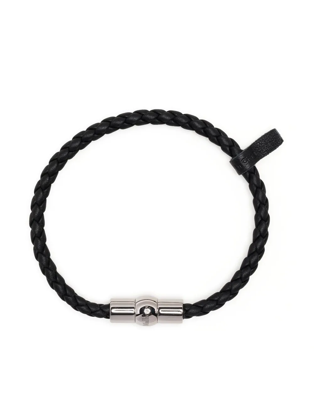 

Mulberry pulsera Iris con diseño trenzado - Negro