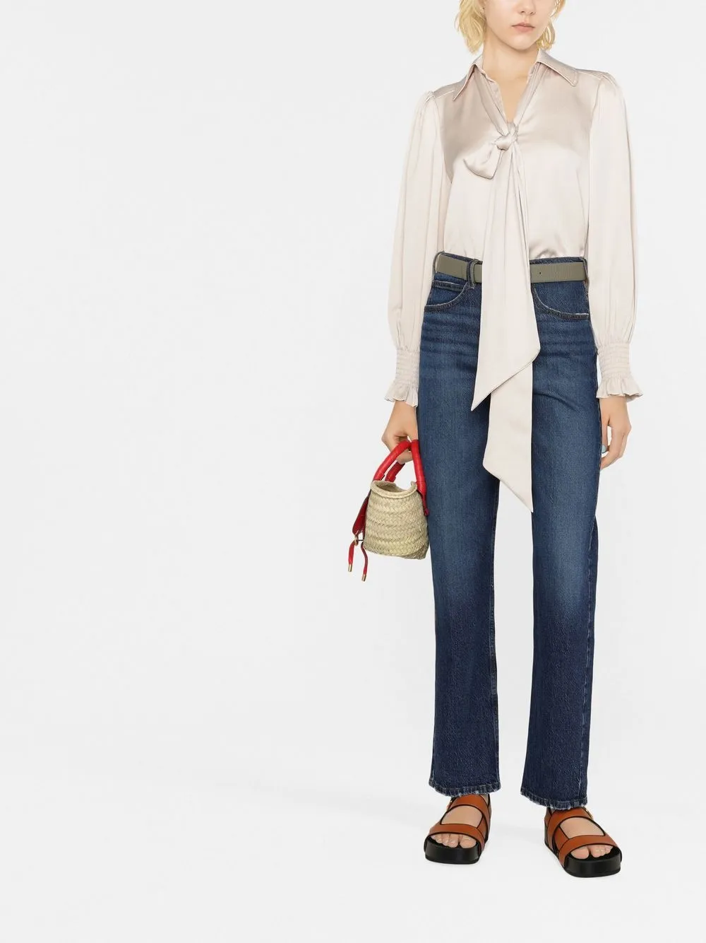 FRAME jeans rectos con tiro alto | Jeans rectos | Image 2