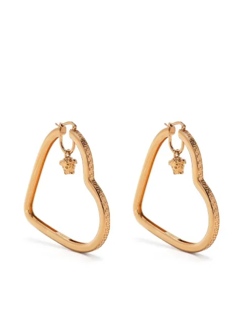 Versace Orecchini a forma di cuore