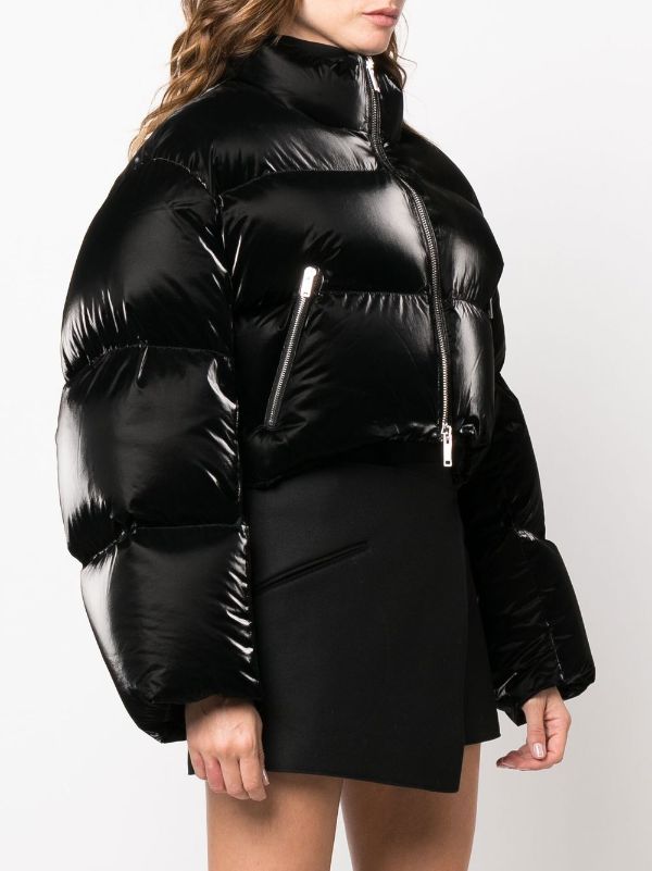 Cropped Monogram Puffer Jacket - Women - Ready-to-Wear