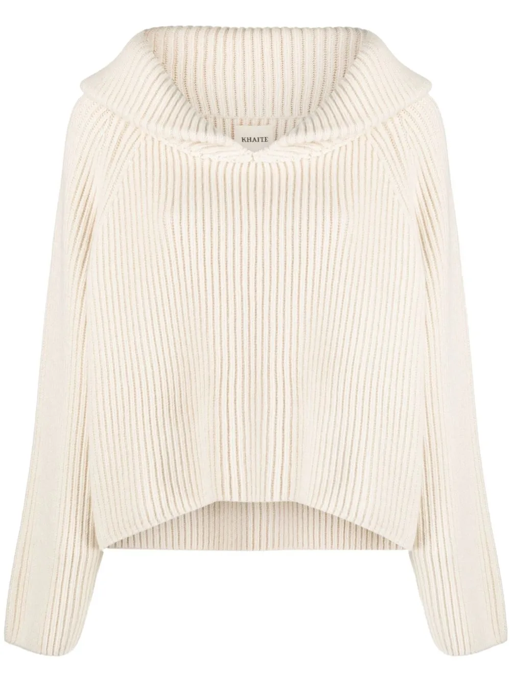 

KHAITE Raisa cashmere jumper - Neutrals