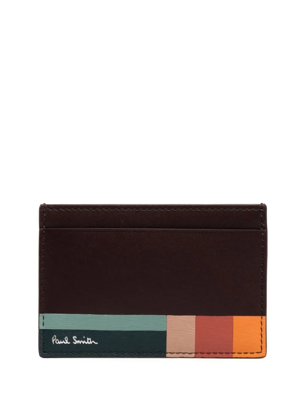 

Paul Smith tarjetero con diseño color block - Marrón