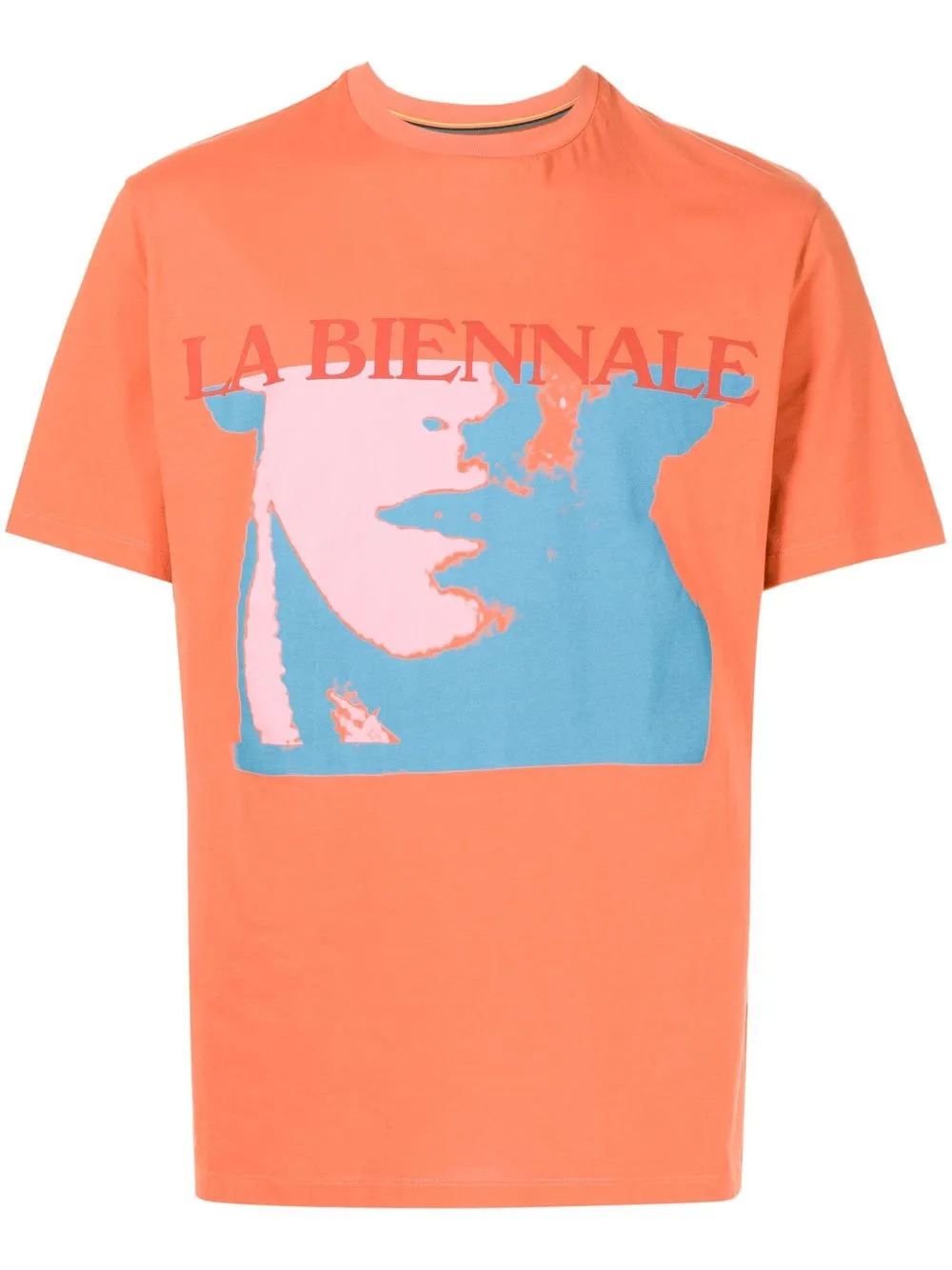 

Paul Smith playera con estampado gráfico - Naranja