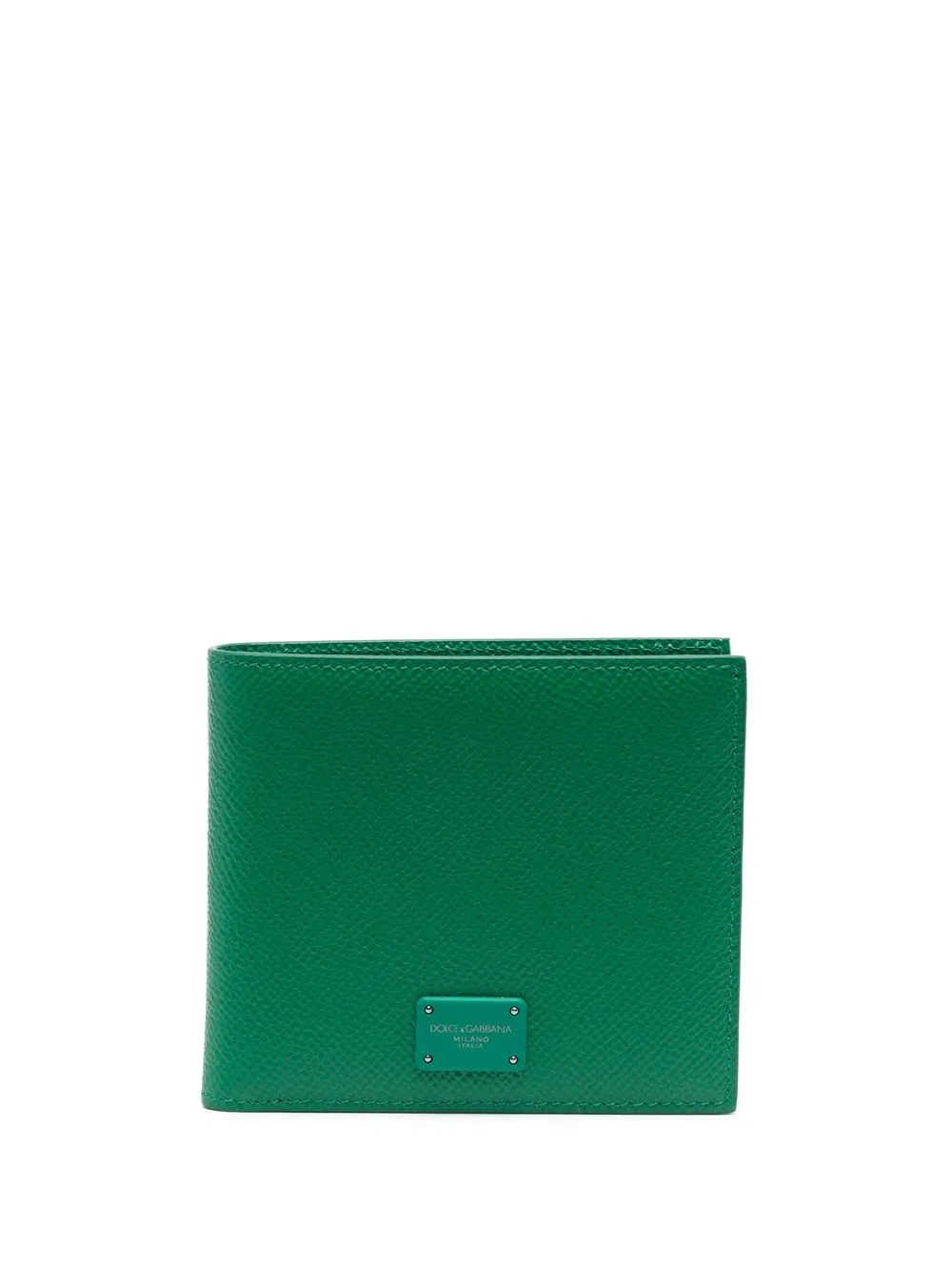 

Dolce & Gabbana cartera con placa del logo - Verde