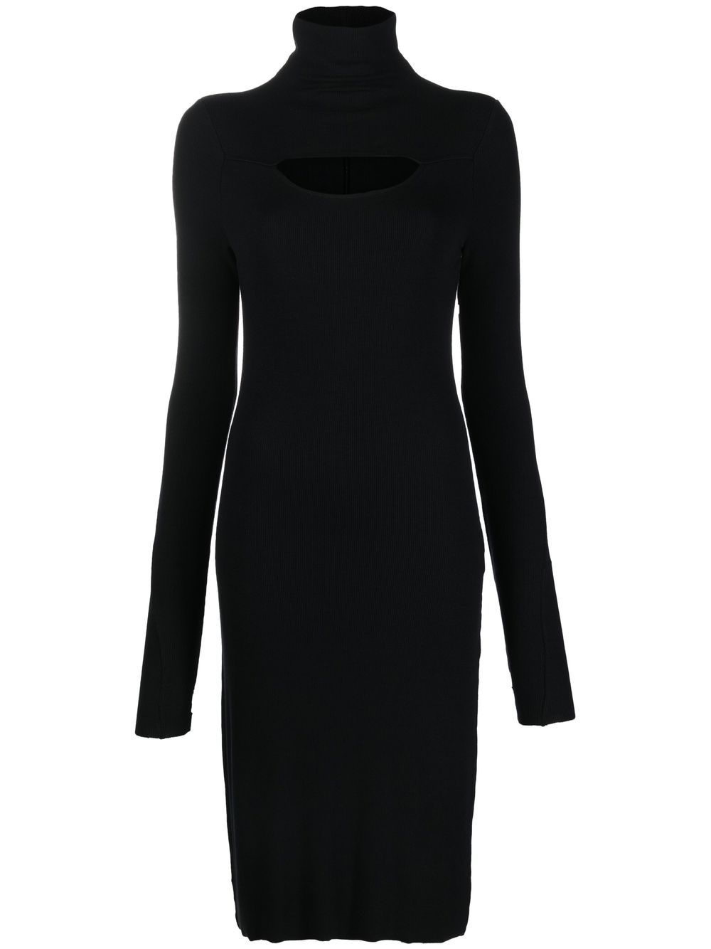 Thom Krom roll-neck Knit Midi Dress - Farfetch