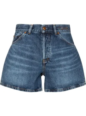 Designer Denim Shorts for Women - FARFETCH