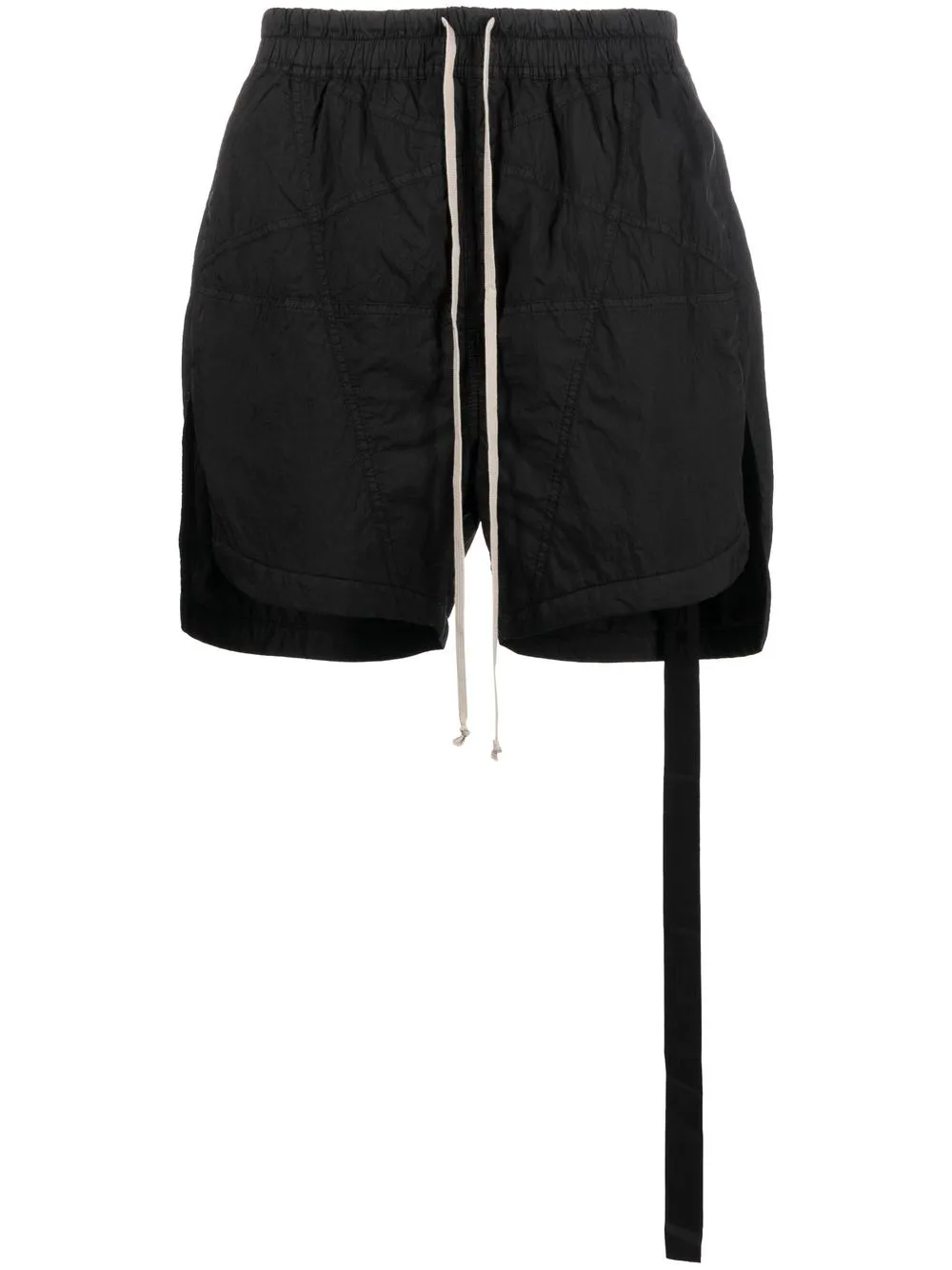 

Rick Owens DRKSHDW drawstring track shorts - Black