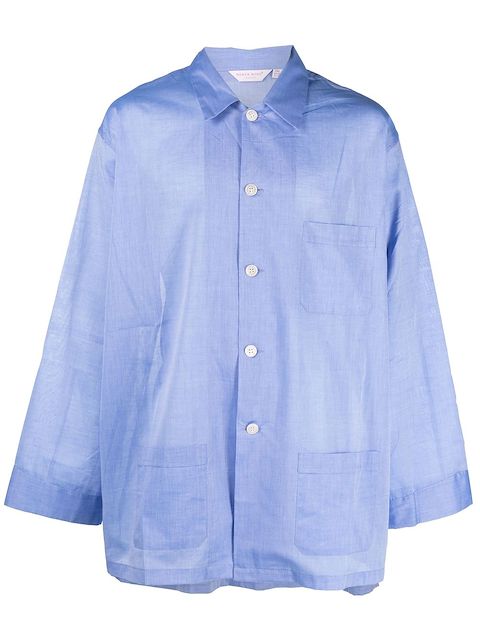 Derek Rose long-sleeved pyjama set