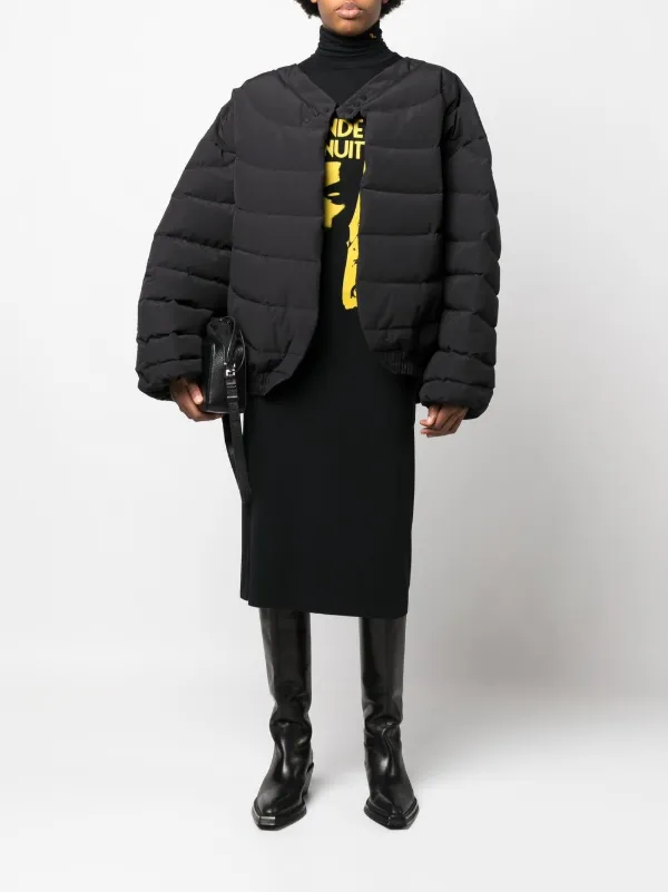 raf simons oversized puffer