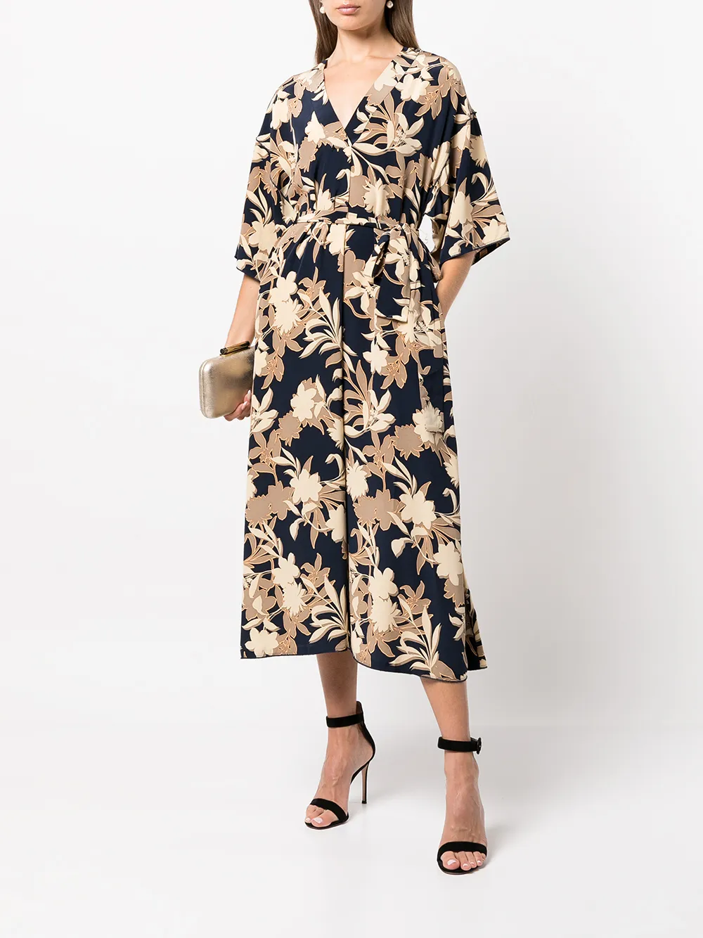St. John Tweed mini-jurk - Veelkleurig