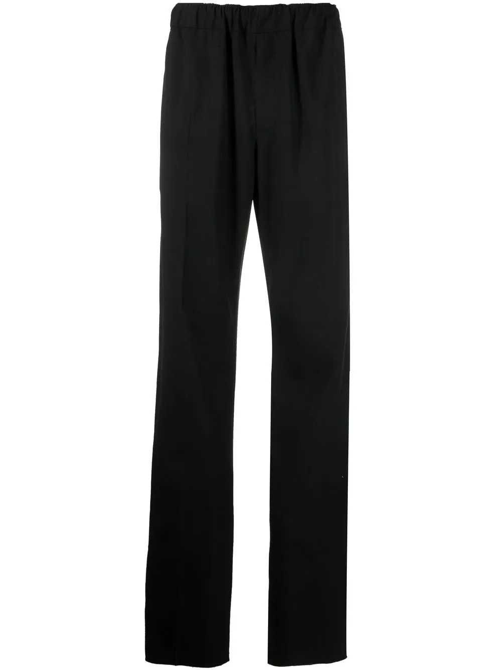 

Alexander McQueen pantalones rectos pull-on - Negro