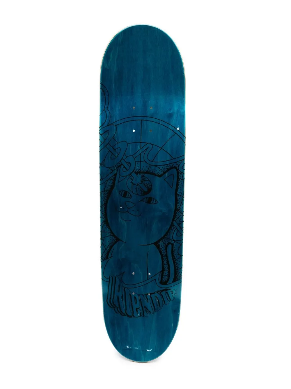 Ripndip Skateboard met print - Blauw