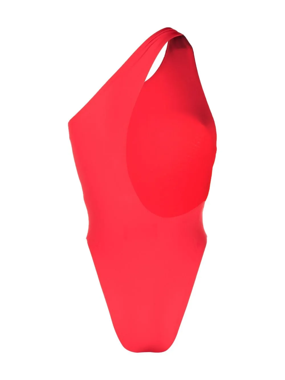 Louisa Ballou oneshoulder High cutleg Swimsuit Farfetch