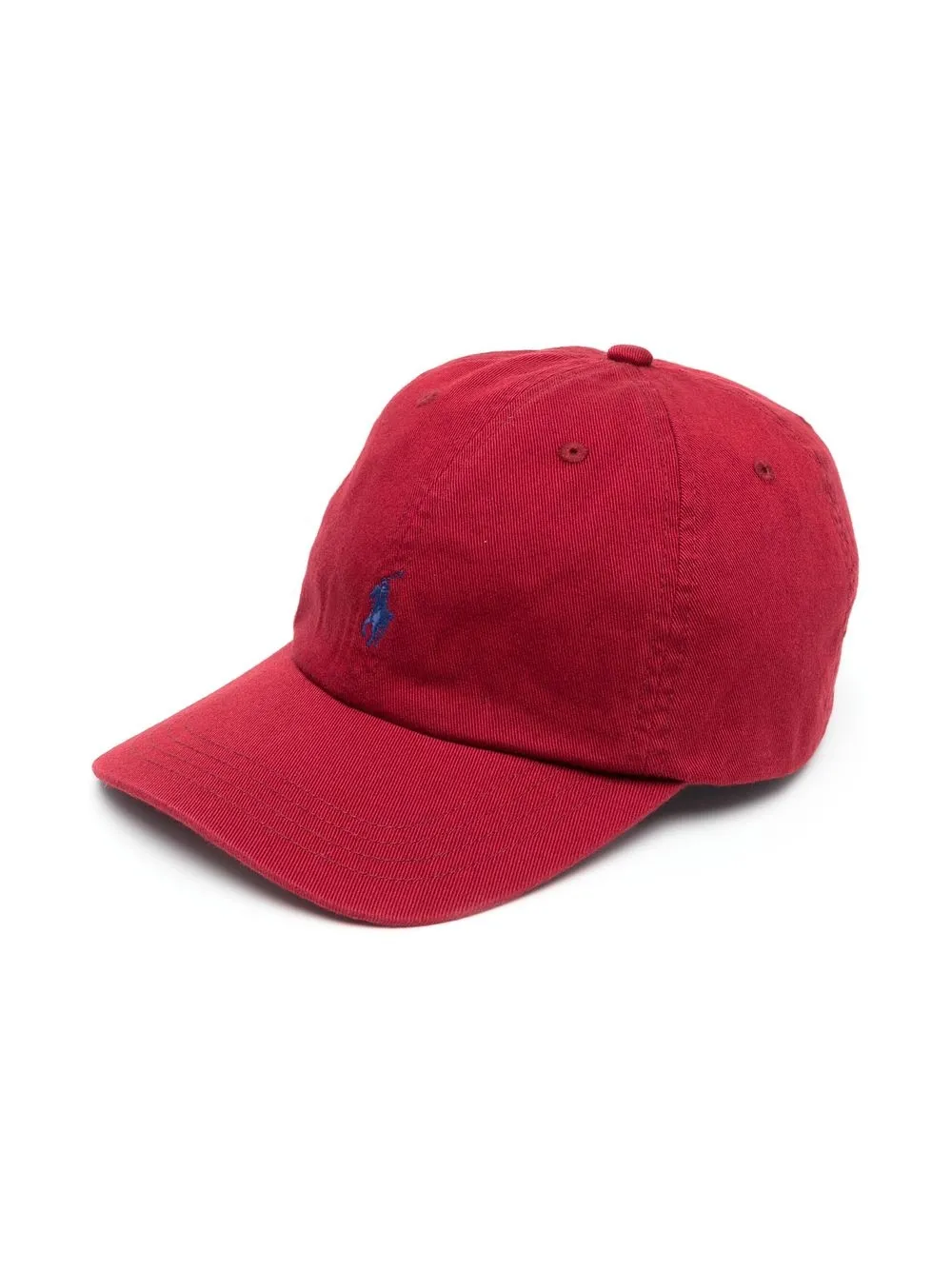 

Ralph Lauren Kids gorra con logo bordado - Rojo