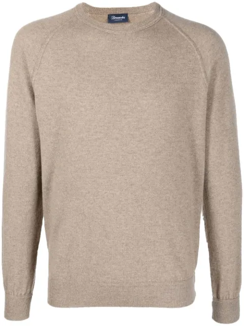 Drumohr crew-neck cashmere jumper
