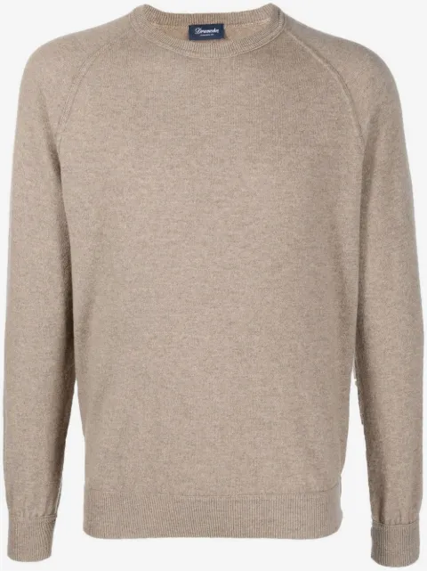 Drumohr crew-neck cashmere jumper