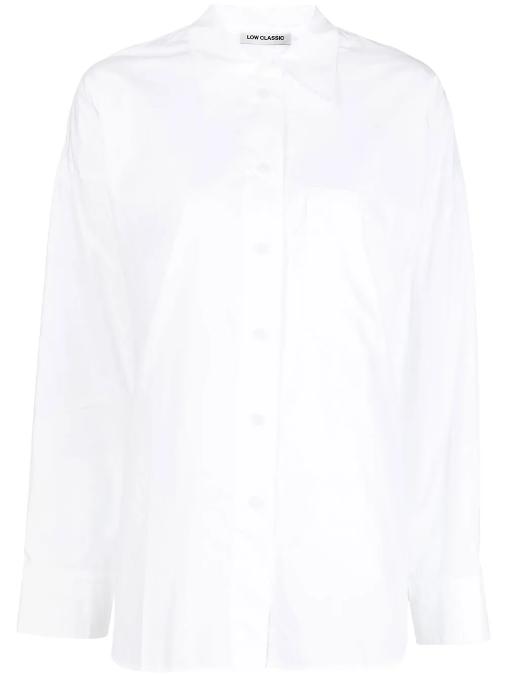 

Low Classic camisa con botones - Blanco