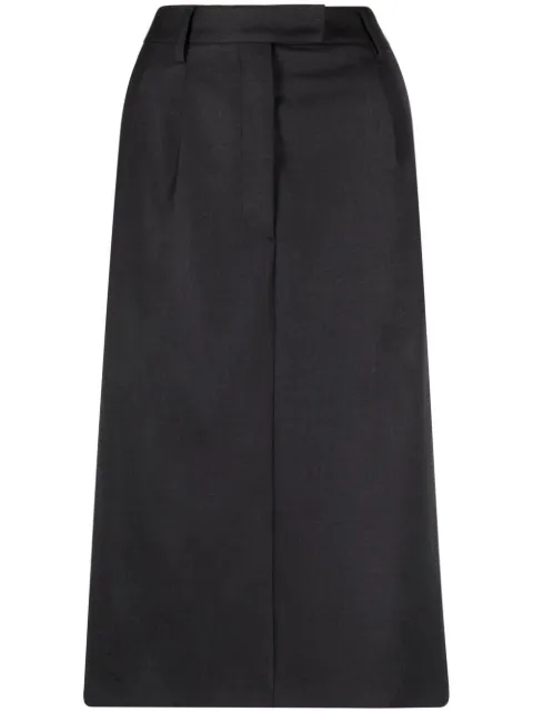 Prada high waist midi skirt