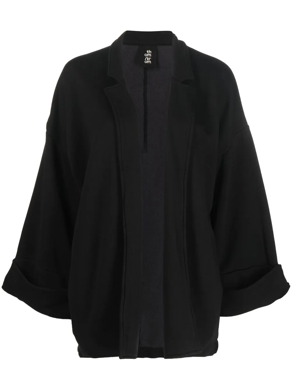 

Thom Krom chamarra oversize - Negro