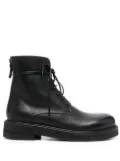Marsèll leather combat boots - Black