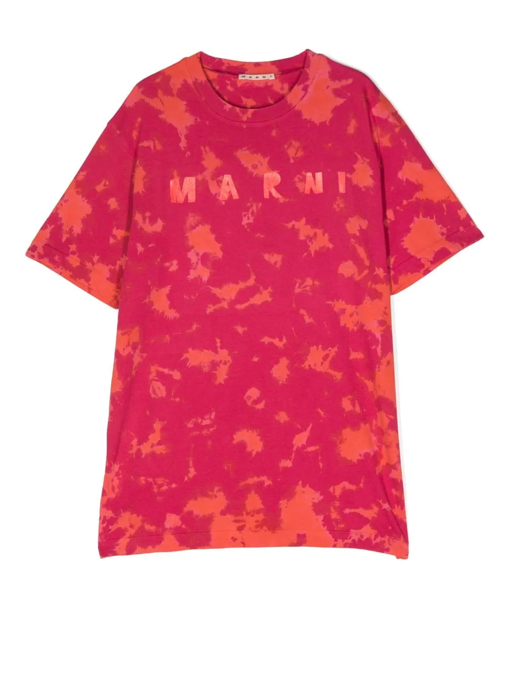 

Marni Kids playera con estampado tie-dye - Rosado